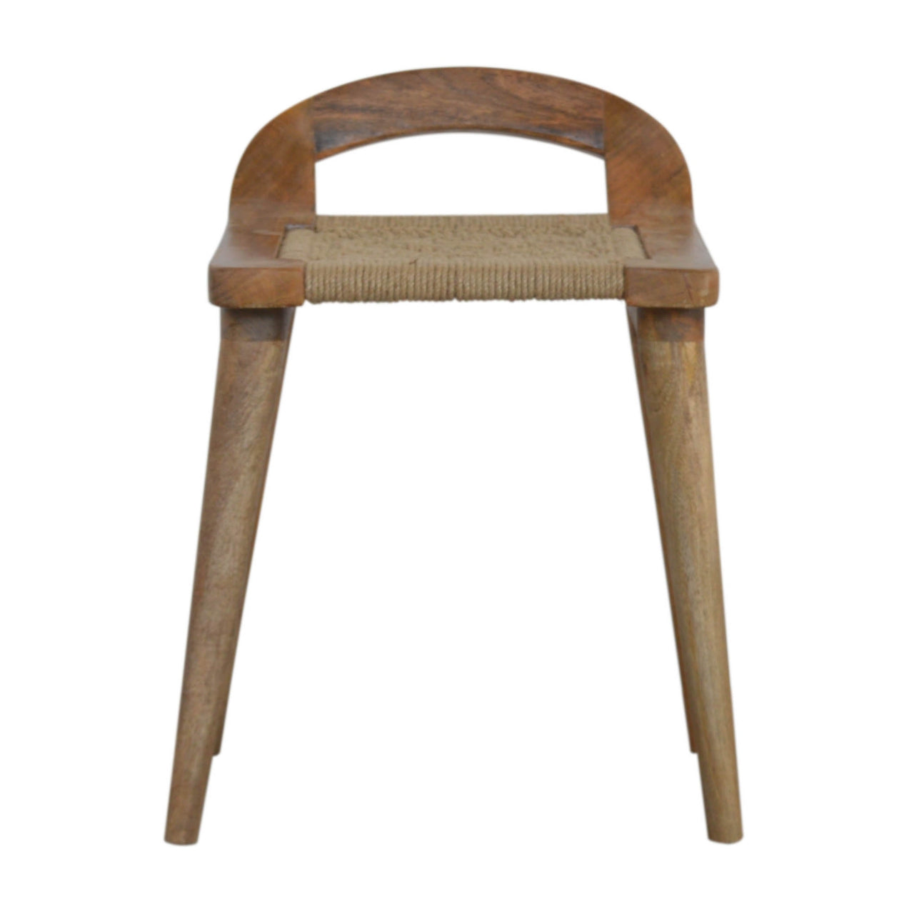 View Woven Raised Back Stool information