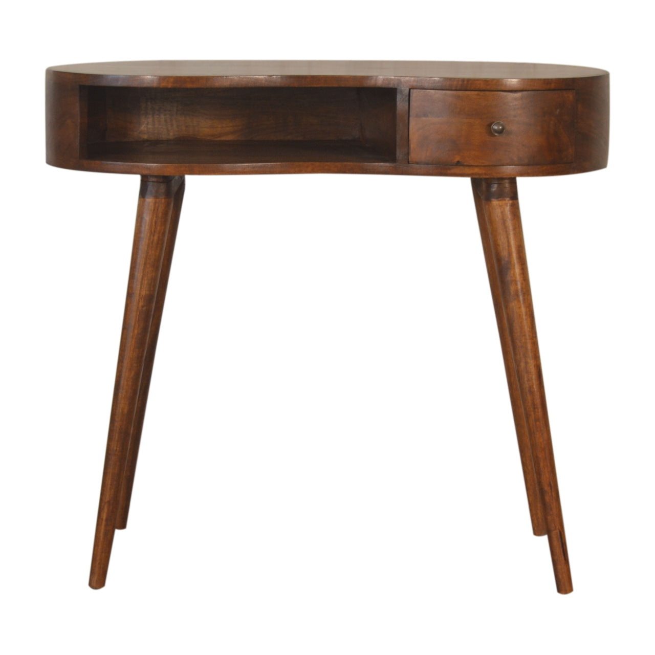 View Chestnut Rounded Writing Desk information