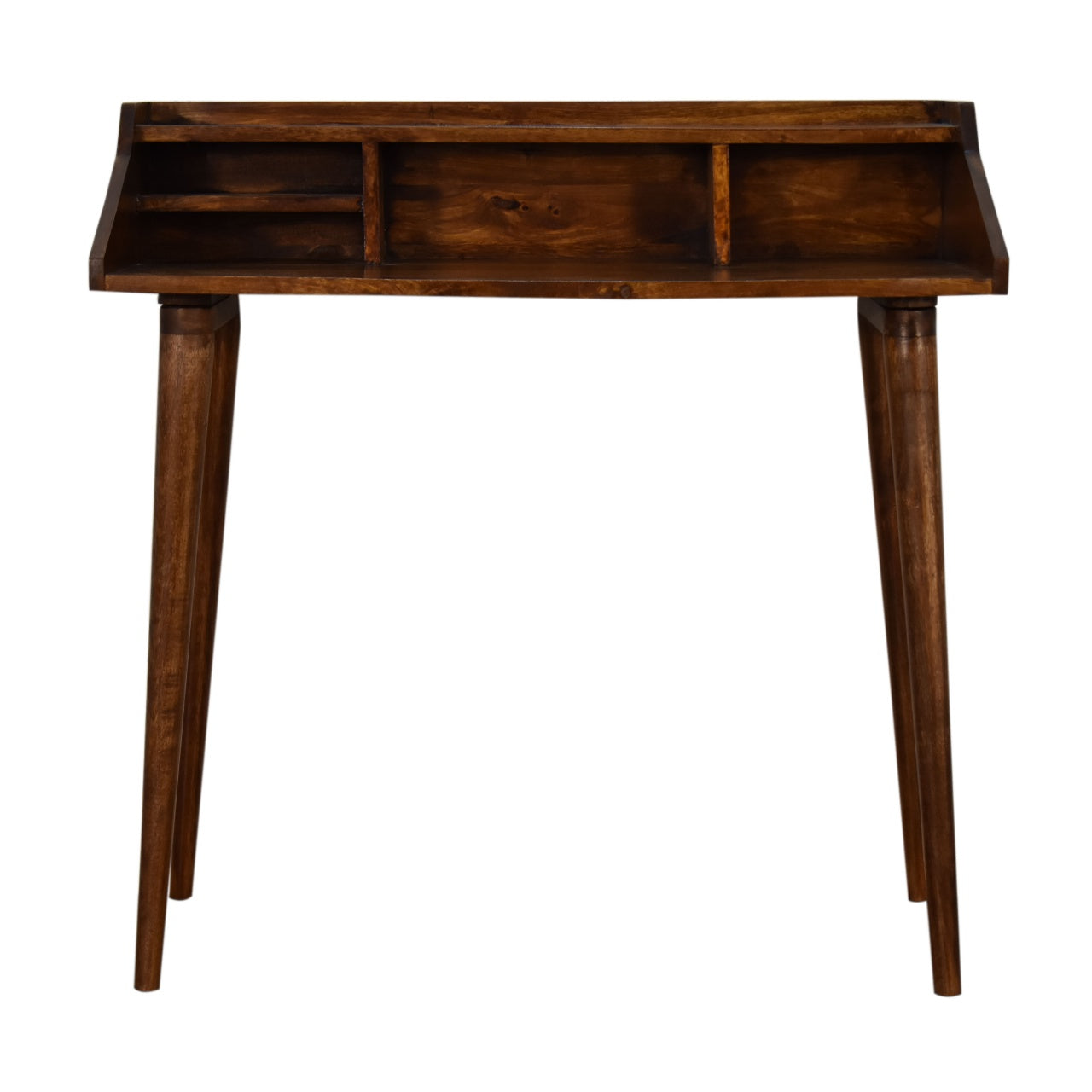 View Chestnut Multi Drawer Writing Desk information