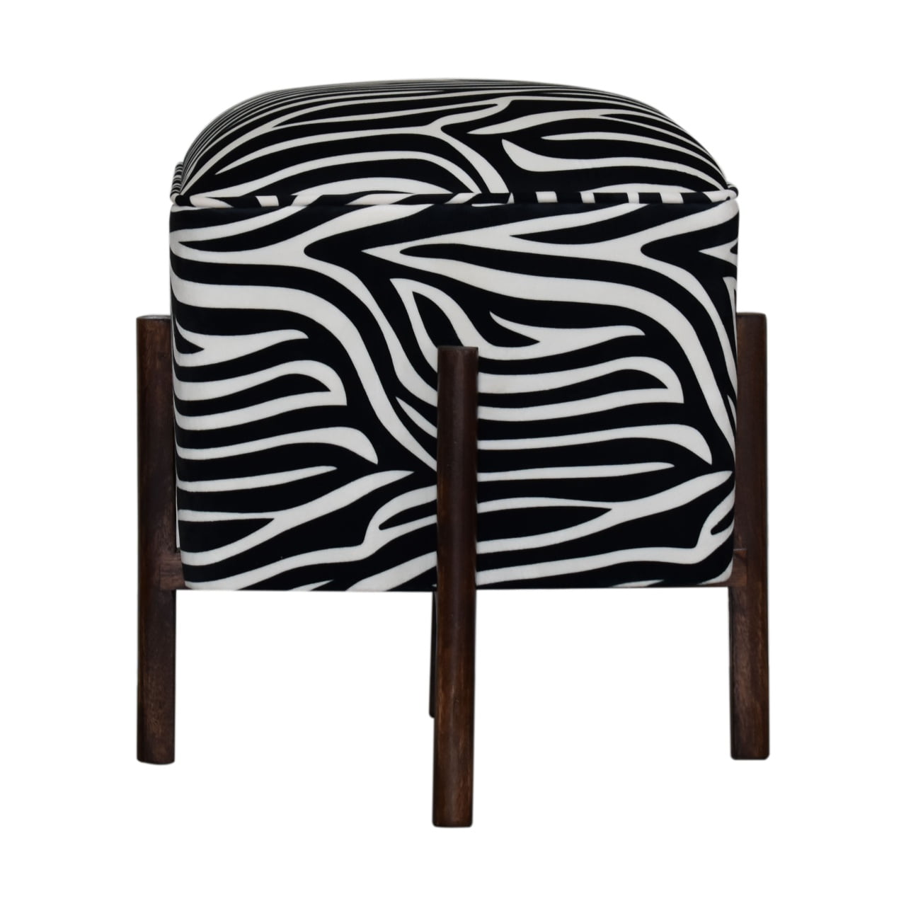 View Zebra Footstool information