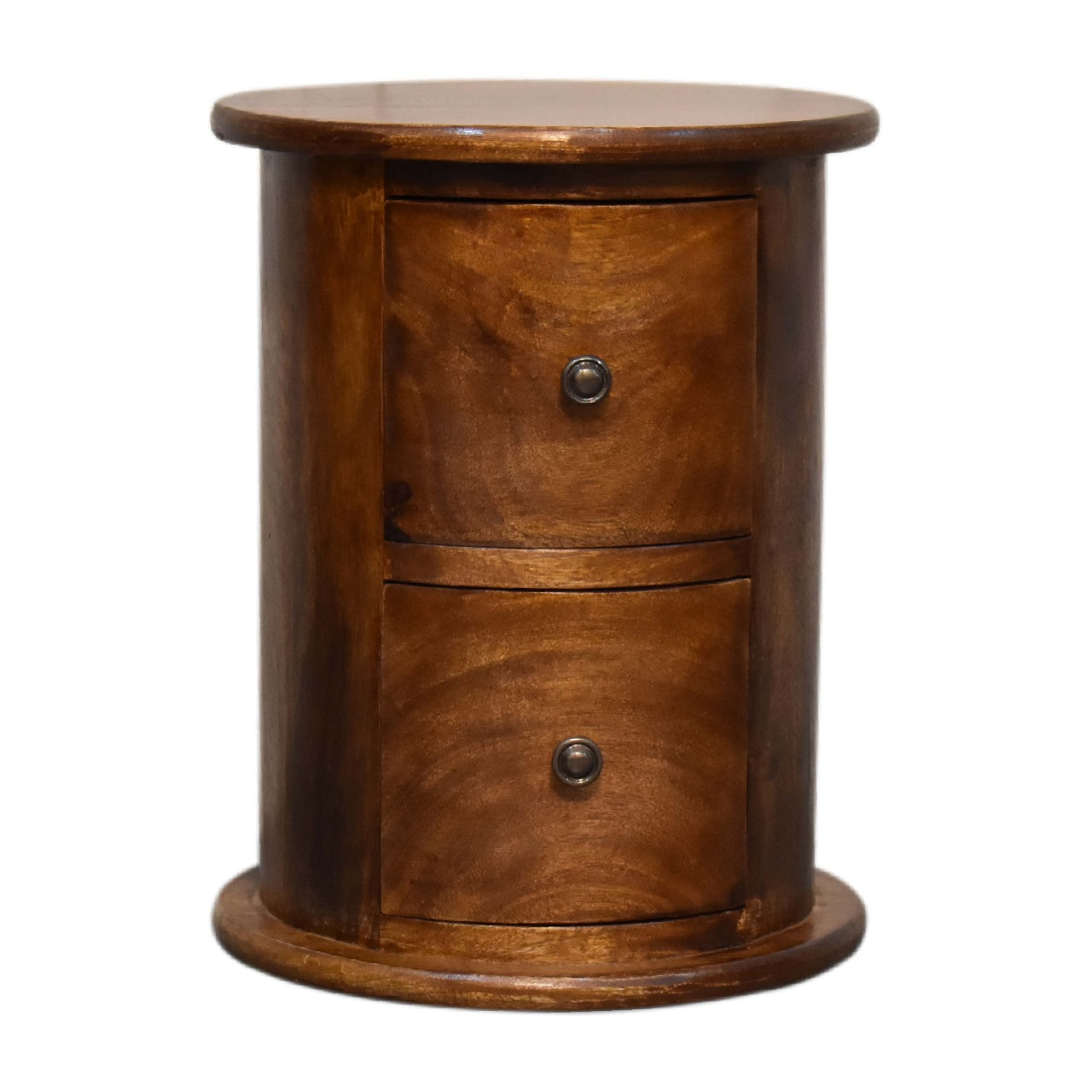 View Mini Chestnut 2 Drawer Drum Chest information