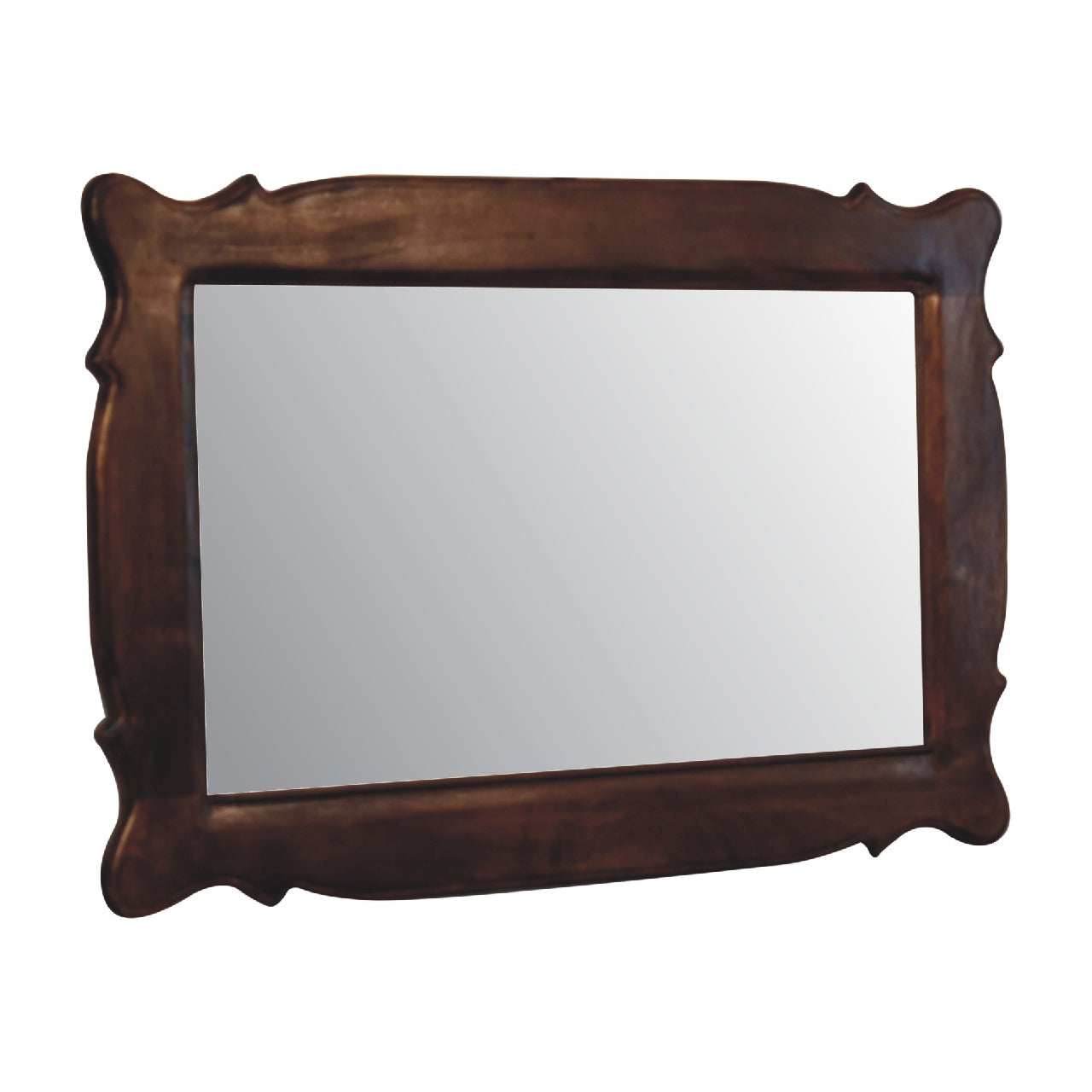View Chestnut Oblong Mirror Frame information