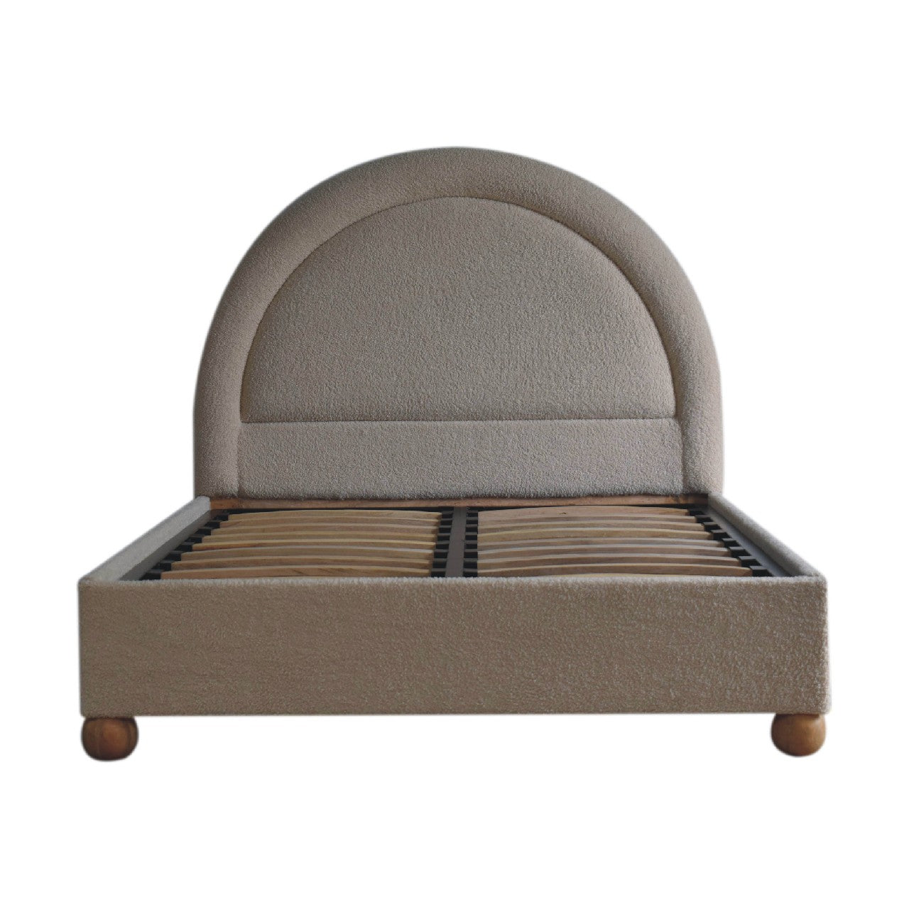 View Cream Boucle Double Bed information