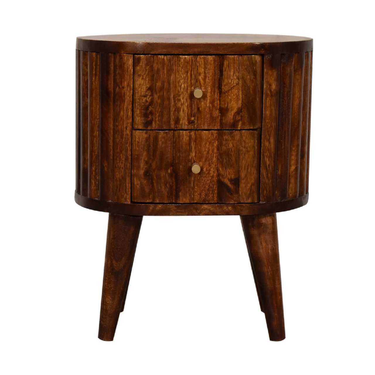 View Stripe Chestnut Bedside information