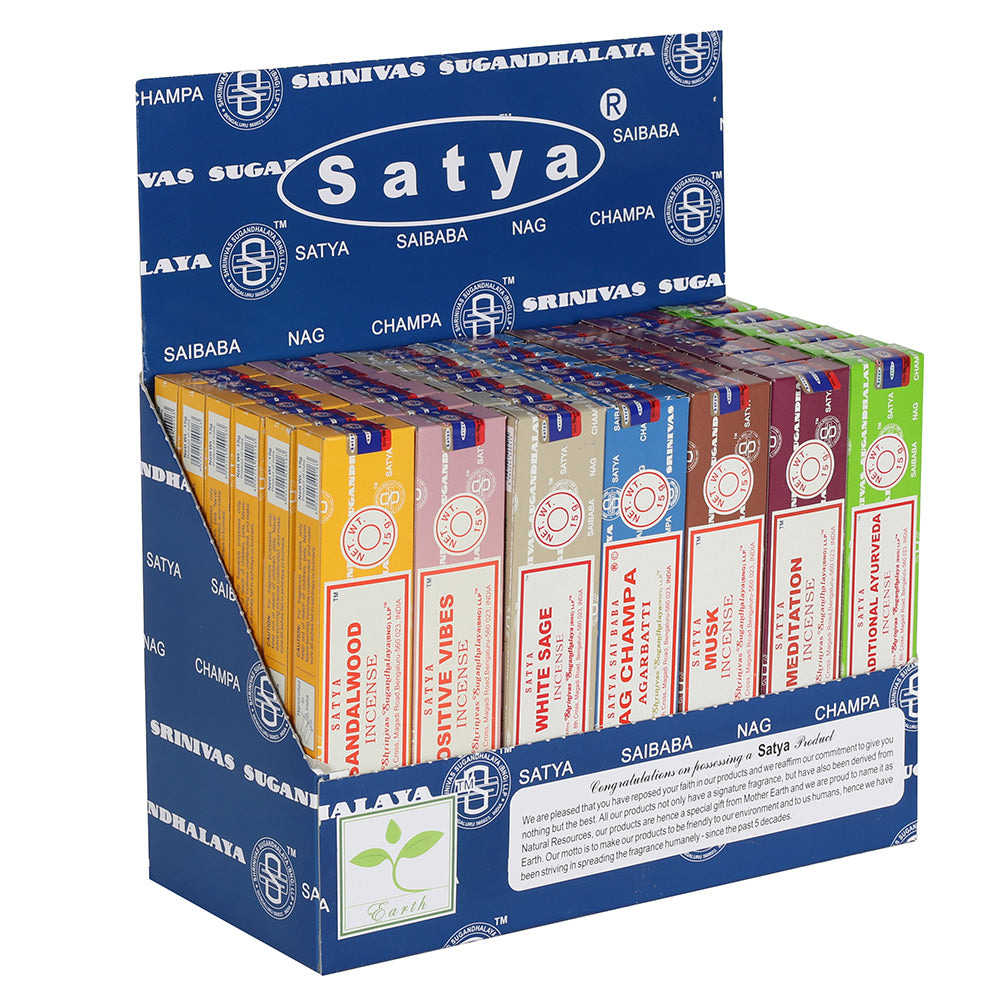 View Satya Incense Sticks Display Starter Pack 2 information