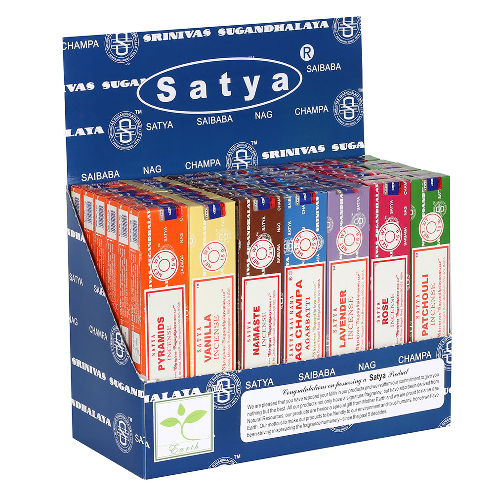 View Satya Incense Sticks Display Starter Pack 3 information