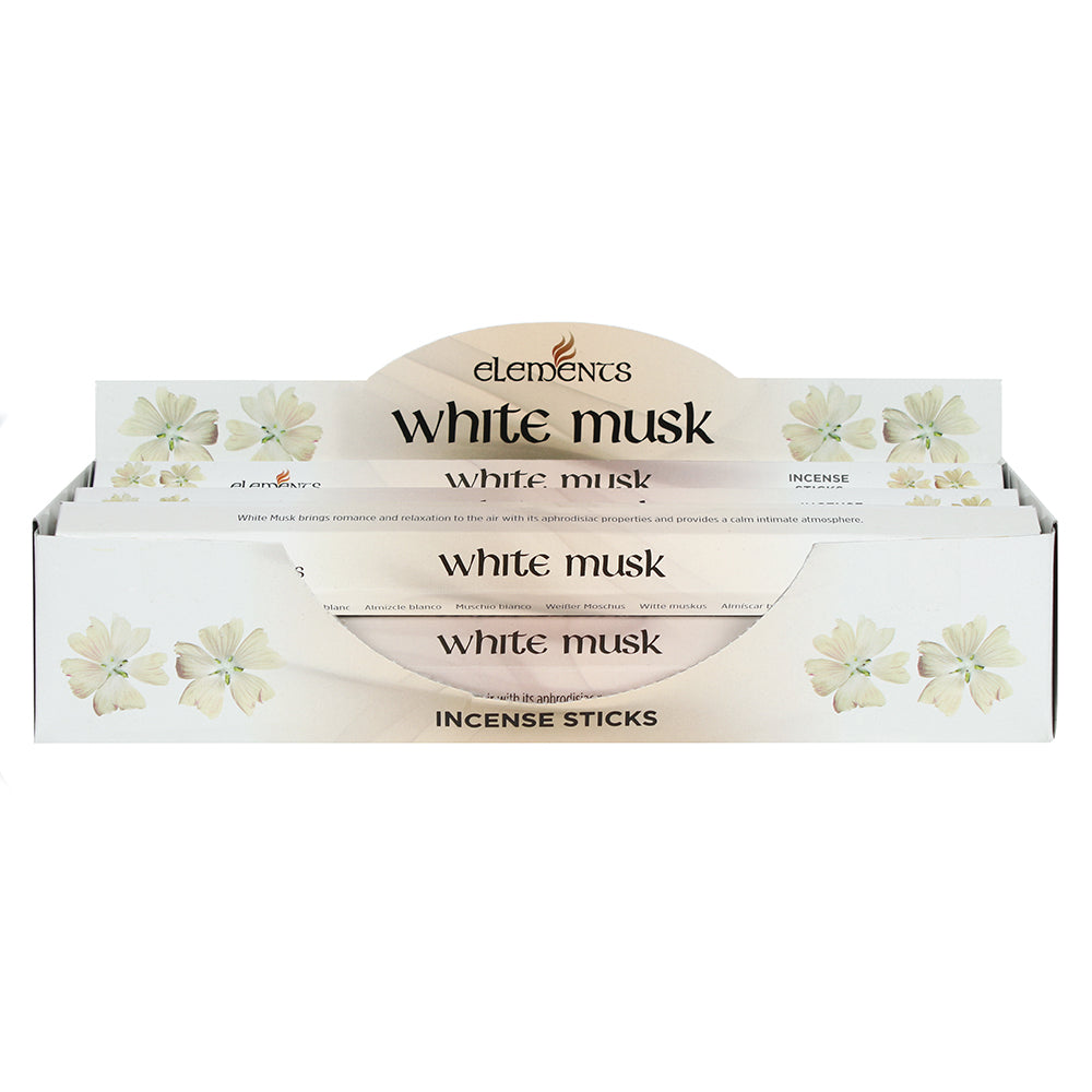 View Set of 6 Packets of Elements White Musk Incense Sticks information