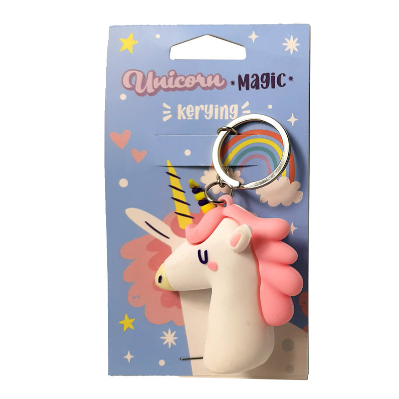 View 3D PVC Keyring Unicorn Magic information