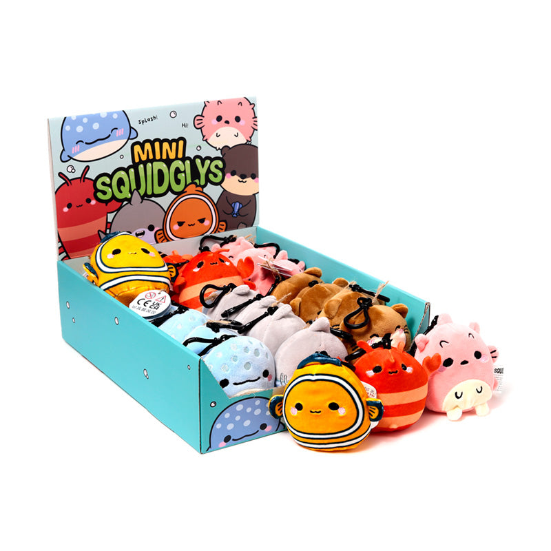 View Squidglys Plush Keyring Sealife information