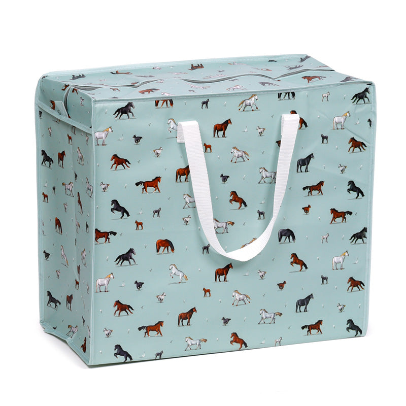View Fun Practical Laundry Storage Bag Willow Farm Horses information