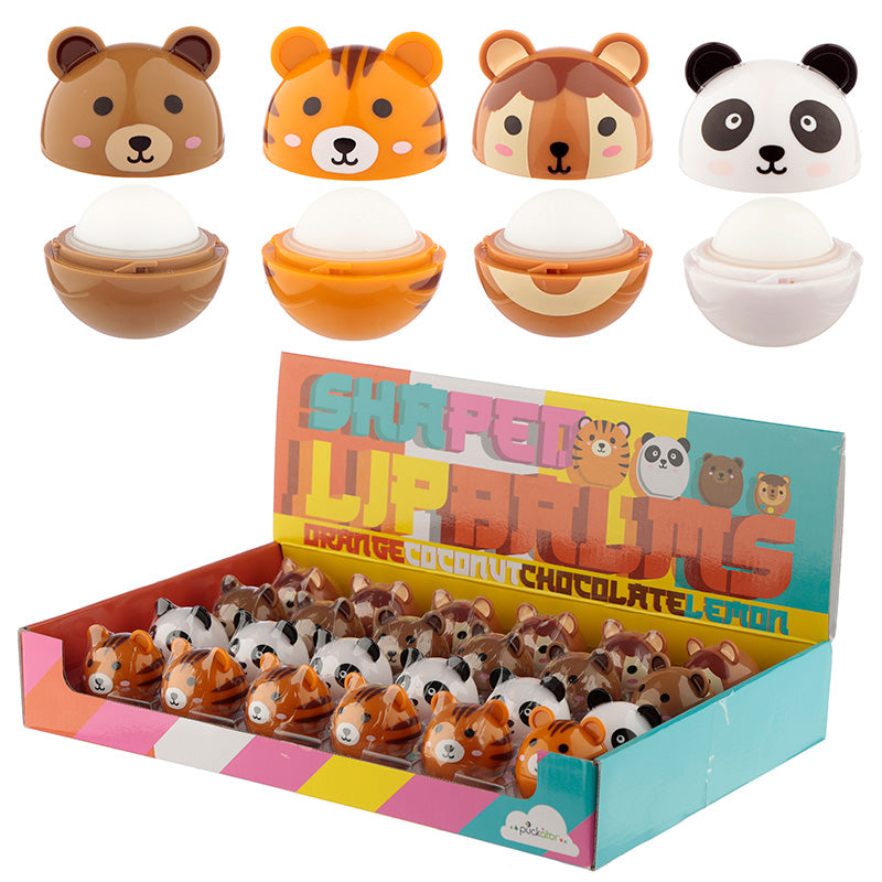 View Funky Lip Balm Cute Animal Designs information