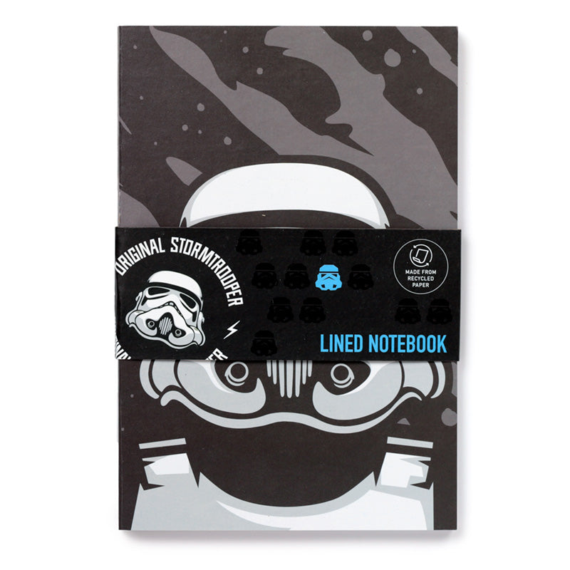 View Recycled Paper A5 Lined Notebook The Original Stormtrooper information