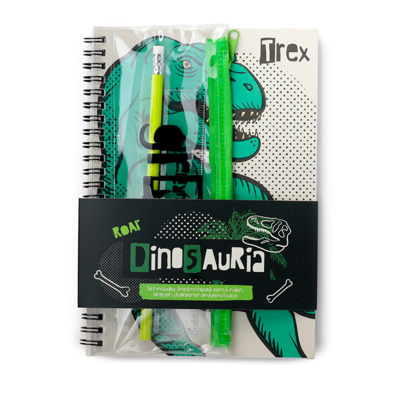 View Spiral Bound A5 Lined Notebook Dinosauria information