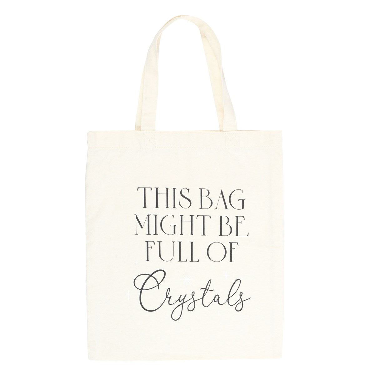 View Full of Crystals Polycotton Tote Bag information