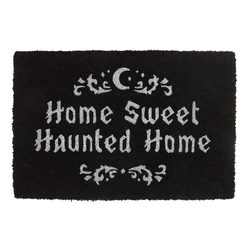 View Black Home Sweet Haunted Home Doormat information