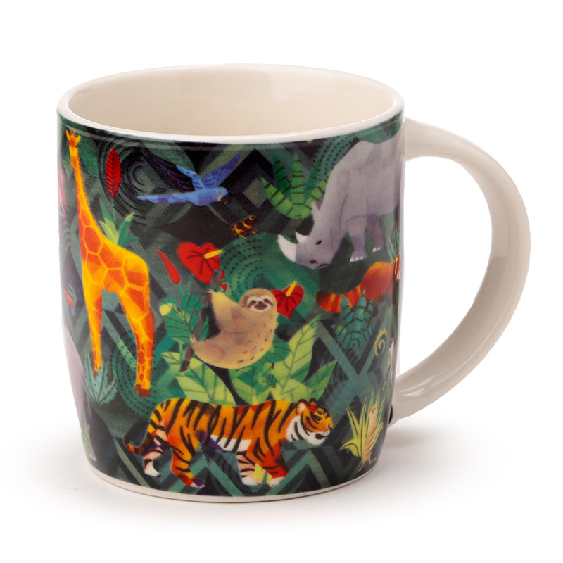 View Porcelain Mug Animal Kingdom information