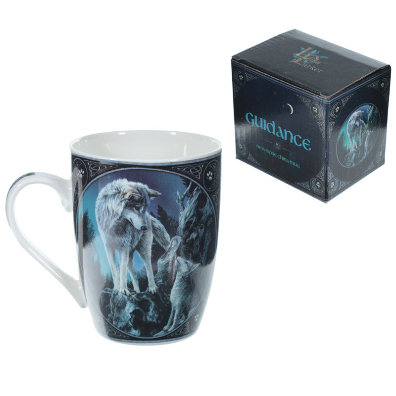 View Wolf Guidance Lisa Parker Designed Porcelain Mug information