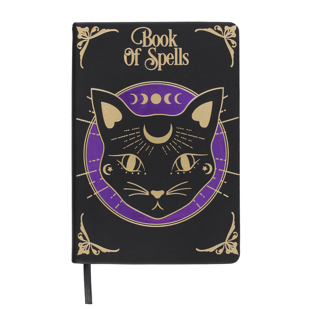 View Mystic Mog Book of Spells A5 Notebook information