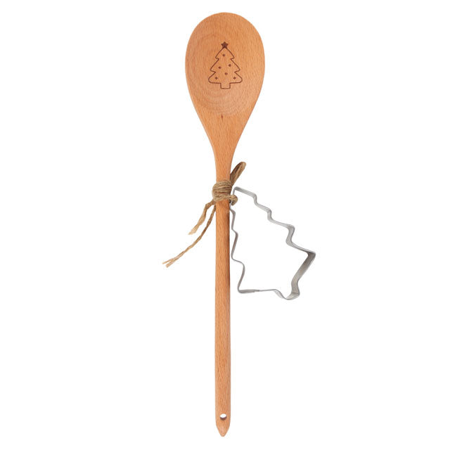 View Christmas Tree Wooden Spoon Baking Set information