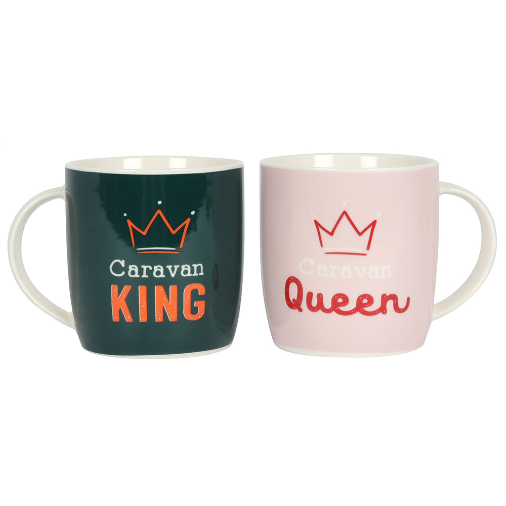 View Caravan King and Queen Mug Set information