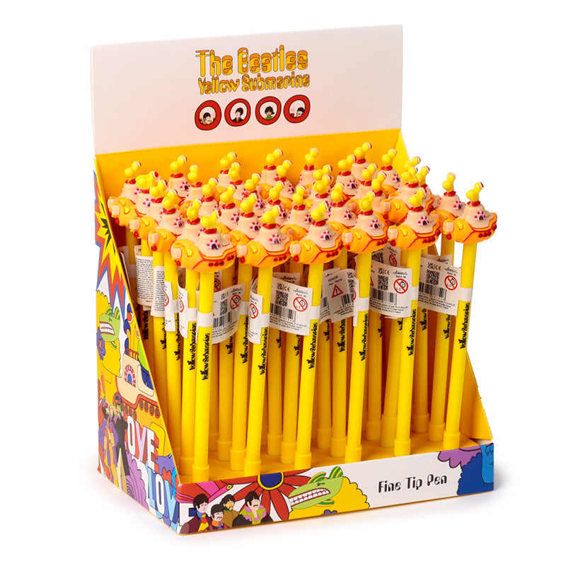 View Fine Tip Pen with Topper The Beatles Yellow Submarine information