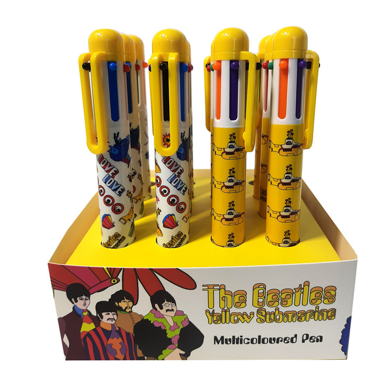 View Multi Colour Pen 6 Colours Yellow Submarine The Beatles information