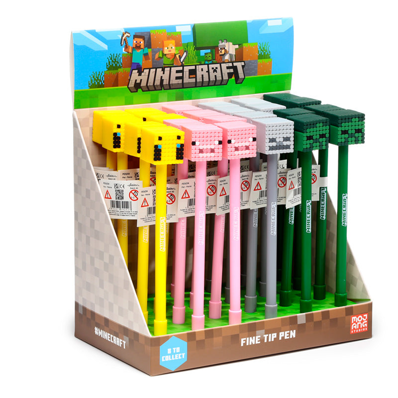 View Fine Tip Pen Minecraft PigBeeZombieSkeleton information