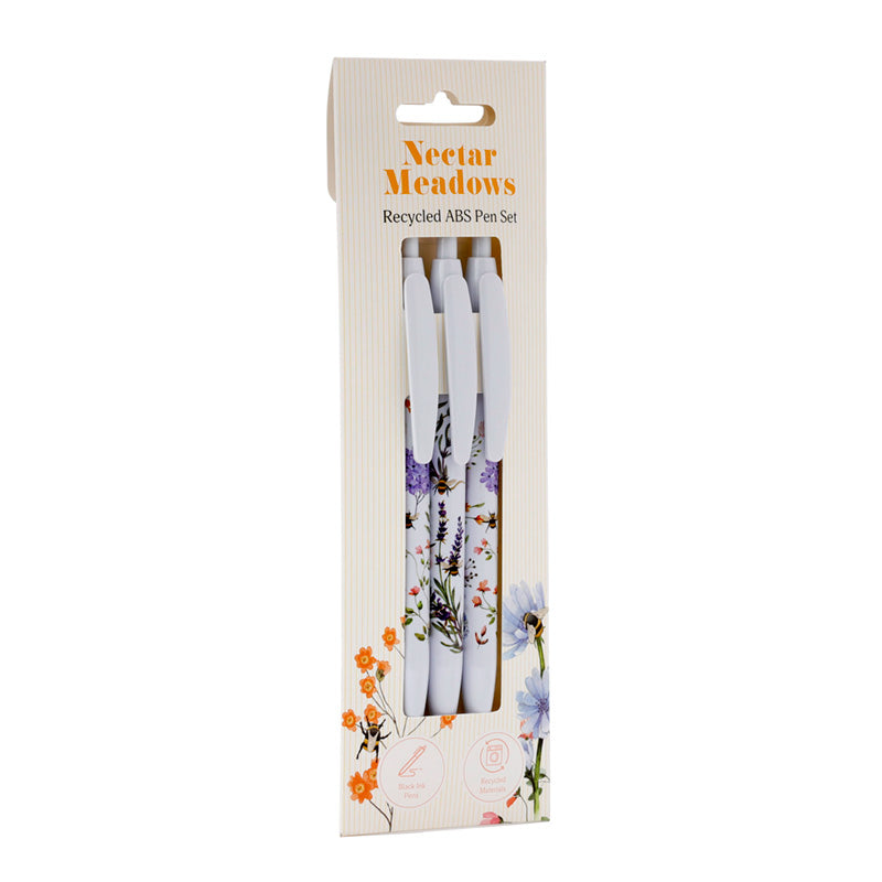 View Recycled ABS 3 Piece Pen Set Nectar Meadows information