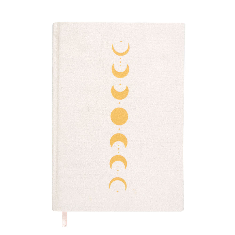 View Moon Phase Velvet A5 Notebook information