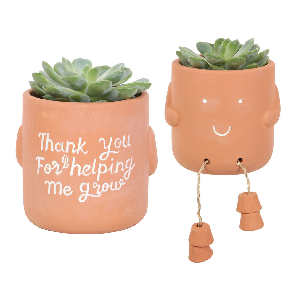 View Thank You For Helping Me Grow Sitting Plant Pot Pal information