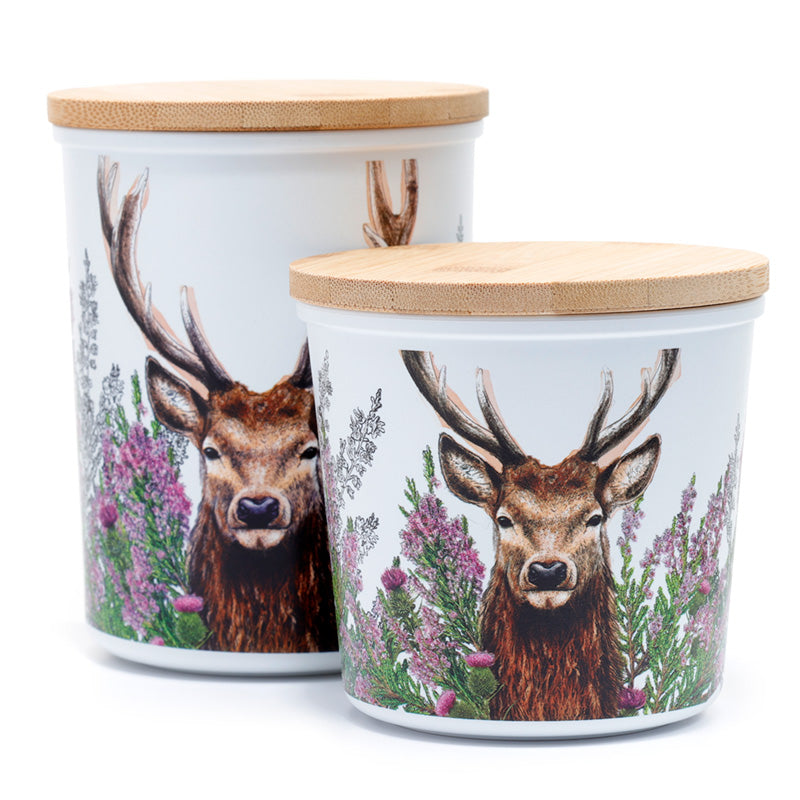 View Recycled RPET Set of 2 Storage Jars SM Wild Stag information