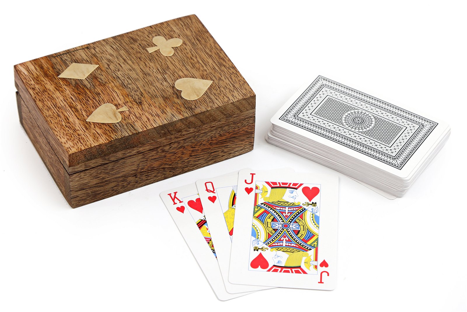 View Playing Cards In Wooden Box information