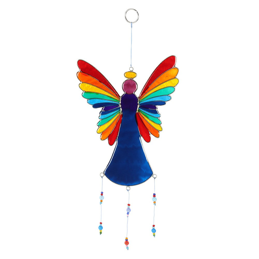 View 38cm Rainbow Angel Suncatcher information