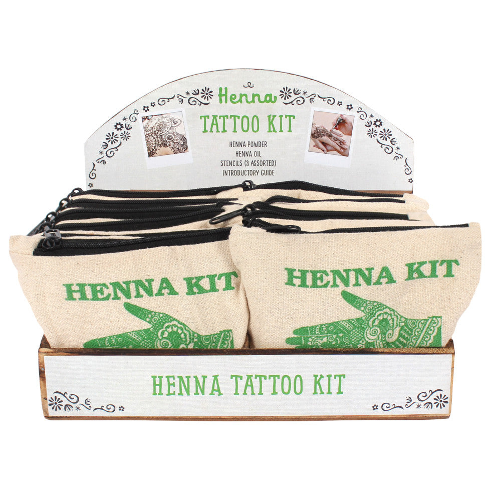 View Set of 12 Fiesta Fun Henna Kits in Display information