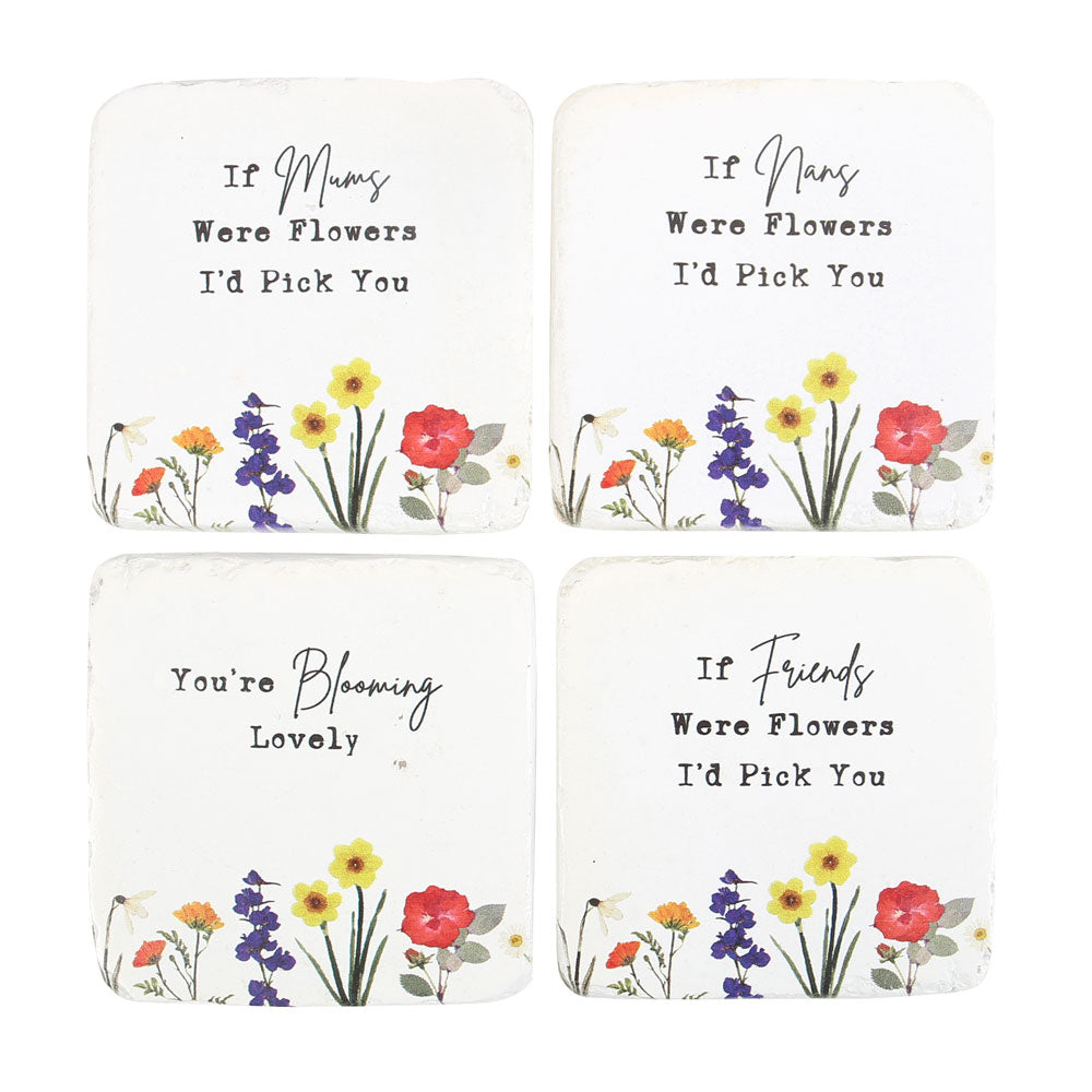 View Set of 24 Wildflower Coasters information