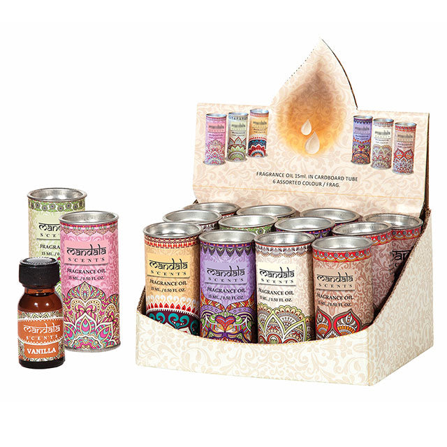View Set of 12 Mandala Fragrance Oils information