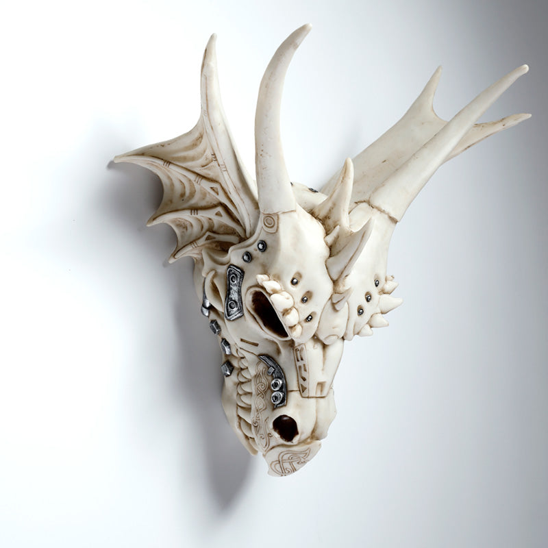 View Dragon Skull Decoration with Metallic Detail information