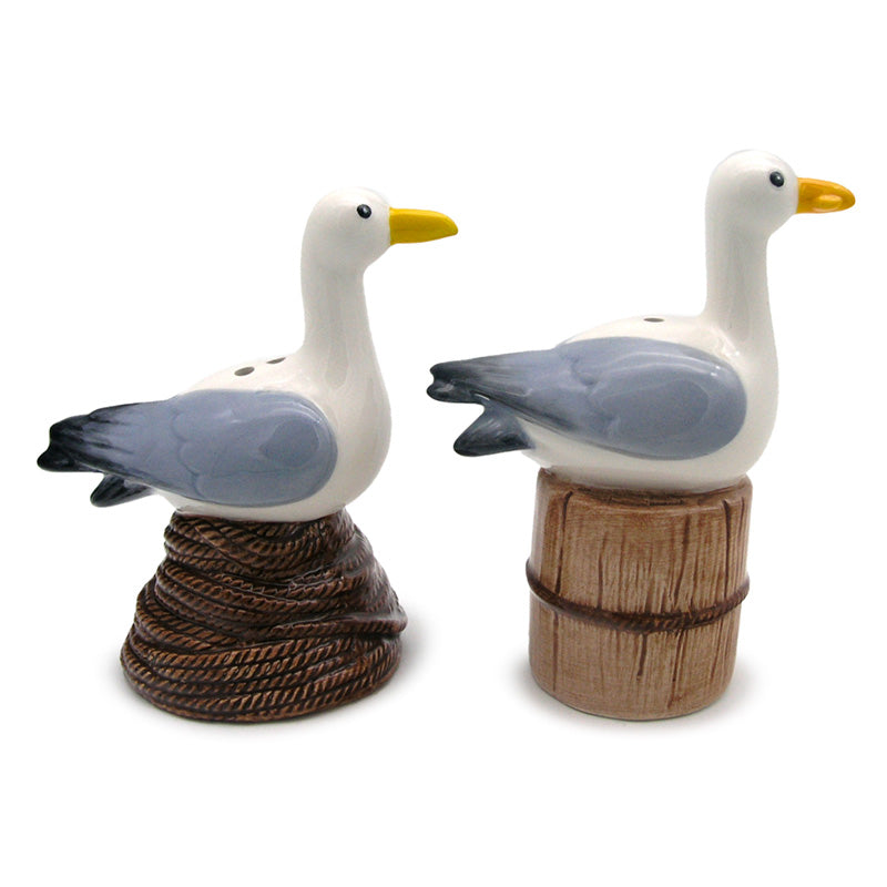 View Ceramic Salt Pepper Set Seagull Buoy information