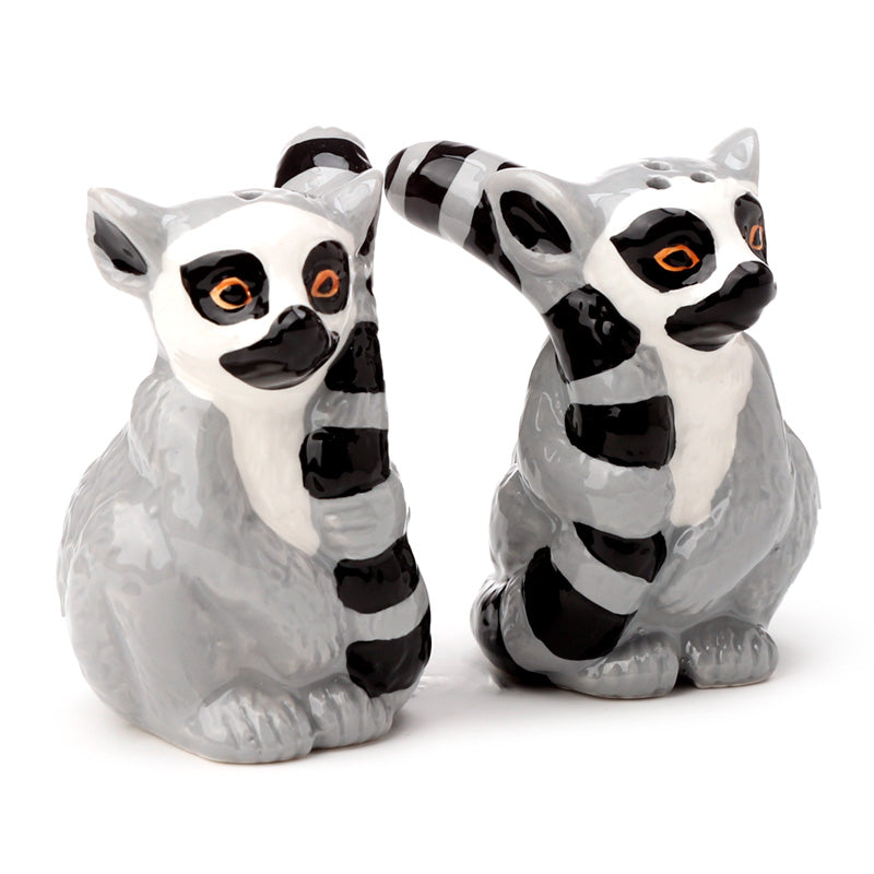 View Novelty Ceramic Salt and Pepper Lemur information