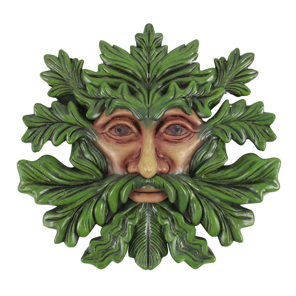 View Green Man Resin Wall Plaque information