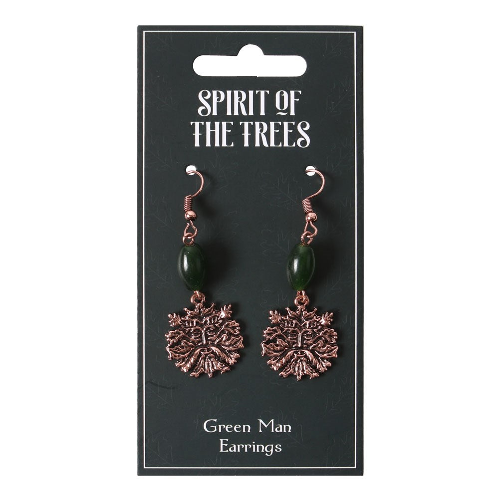 View Green Man Earrings information