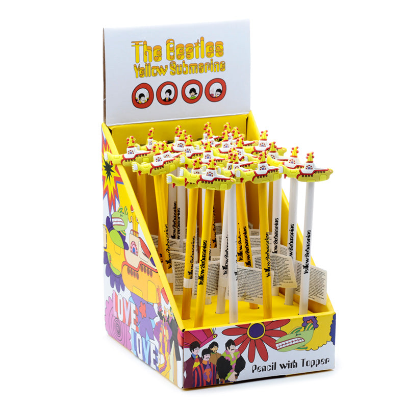 View Pencil with PVC Topper The Beatles Yellow Submarine information