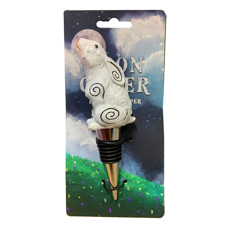 View Novelty Bottle Stopper Moon Gazing Hare information