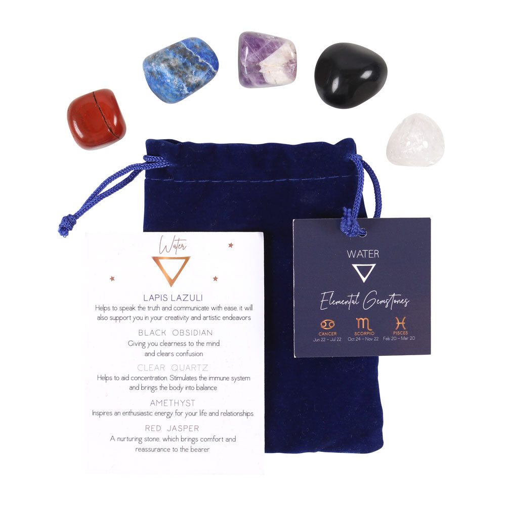 View Water Element Tumble Gemstone Set information