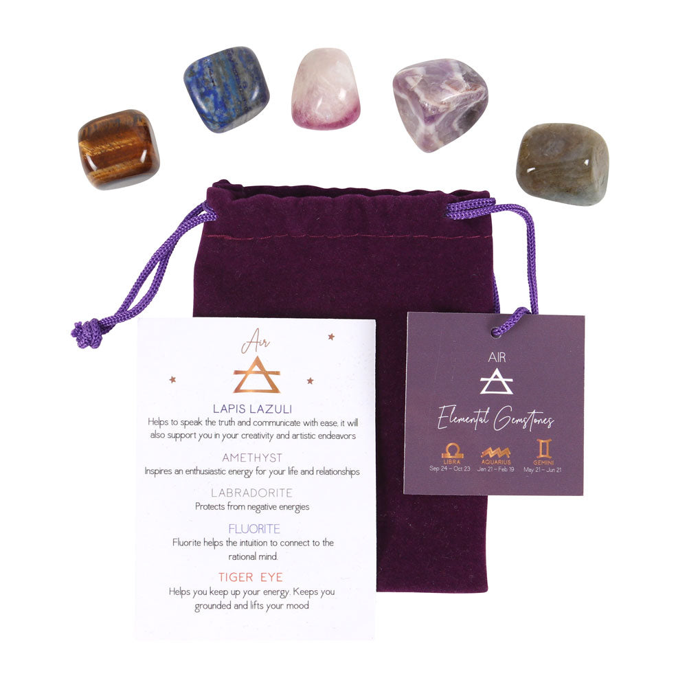 View Air Element Tumble Gemstone Set information