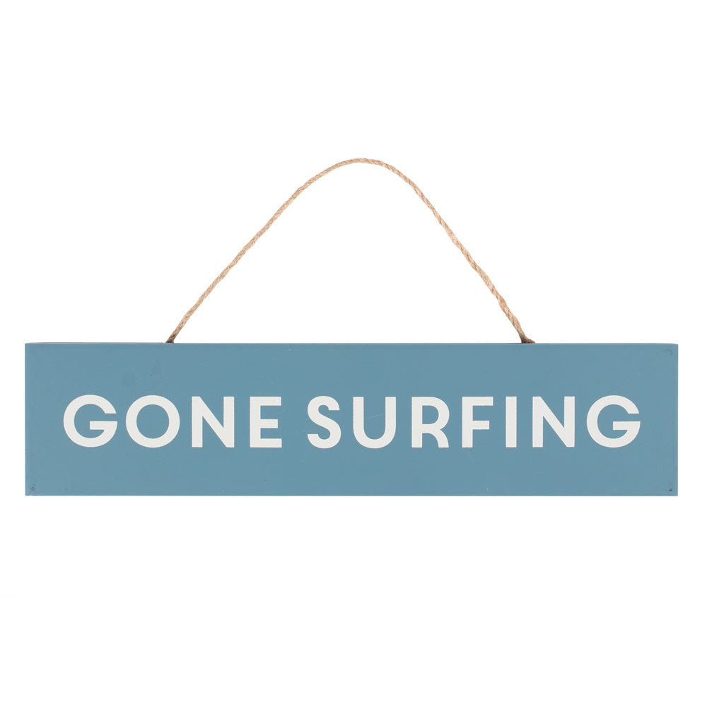 View Gone Surfing Hanging Sign information