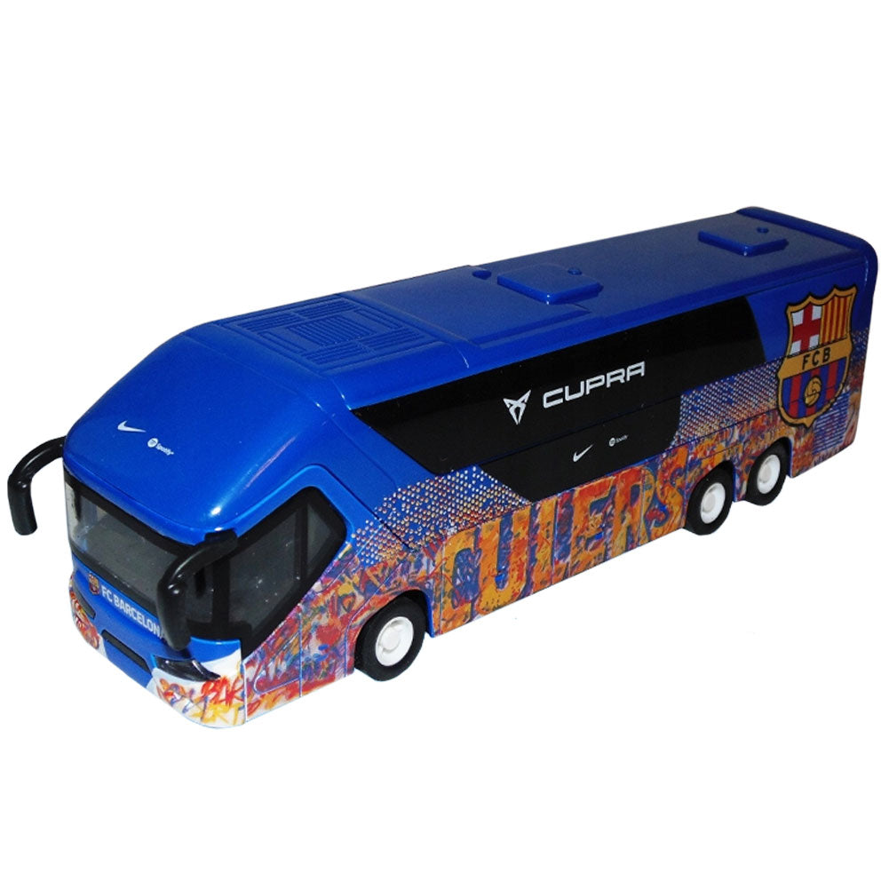 View FC Barcelona Diecast Team Bus information