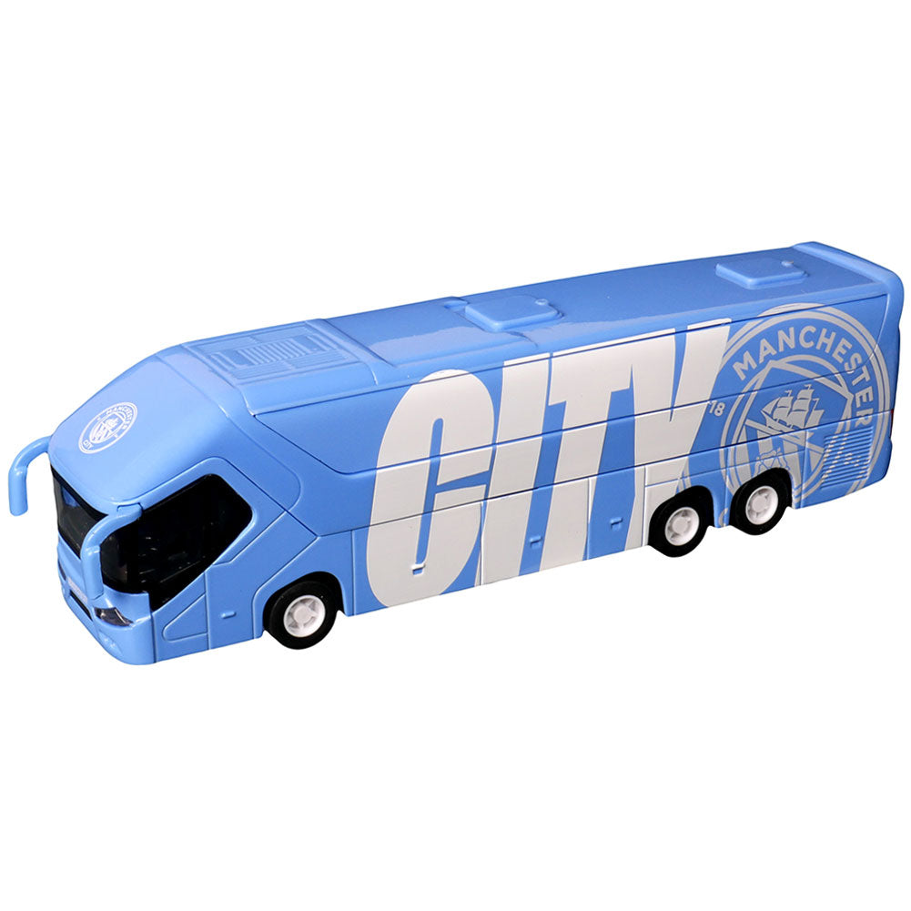 View Manchester City FC Diecast Team Bus information