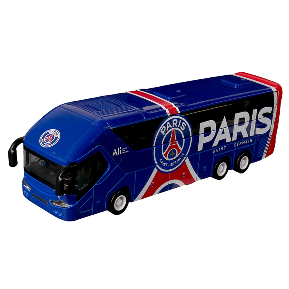 View Paris Saint Germain FC Diecast Team Bus information