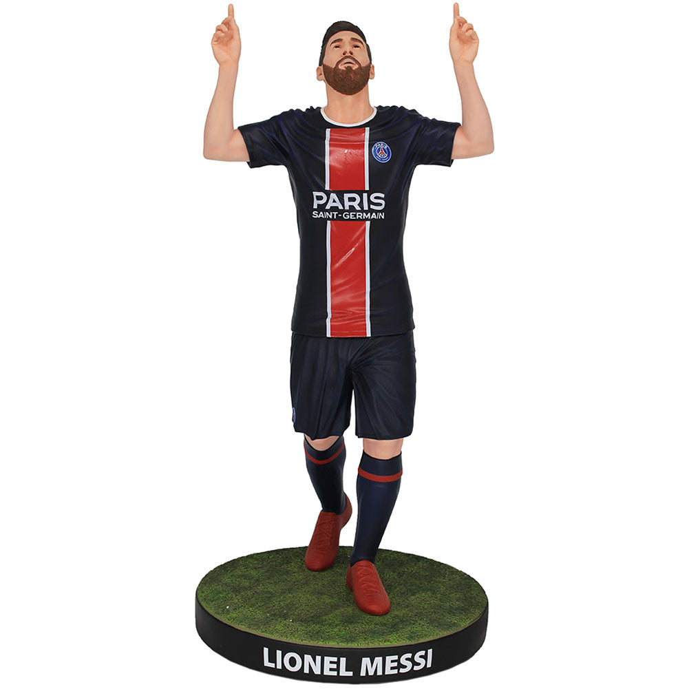 View Paris Saint Germain FC Footballs Finest Lionel Messi Premium 60cm Statue information